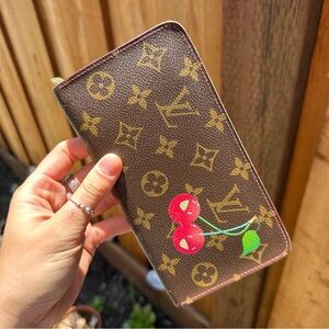 Louis Vuitton x Takashi Murakami Cherry Wallet